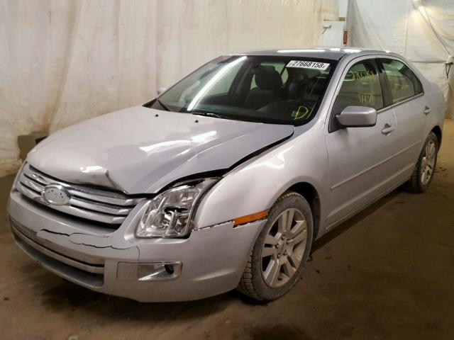 3FAHP08Z46R182561 - 2006 FORD FUSION SEL SILVER photo 2