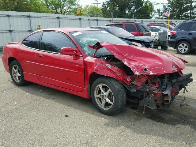 1G2WP12K2VF347266 - 1997 PONTIAC GRAND PRIX RED photo 1