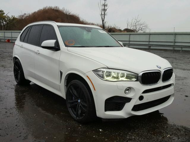 5YMKT6C5XF0C88932 - 2015 BMW X5 M WHITE photo 1