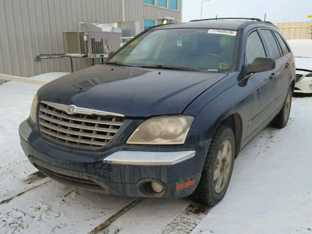 2C8GM68494R618201 - 2004 CHRYSLER PACIFICA BLUE photo 2