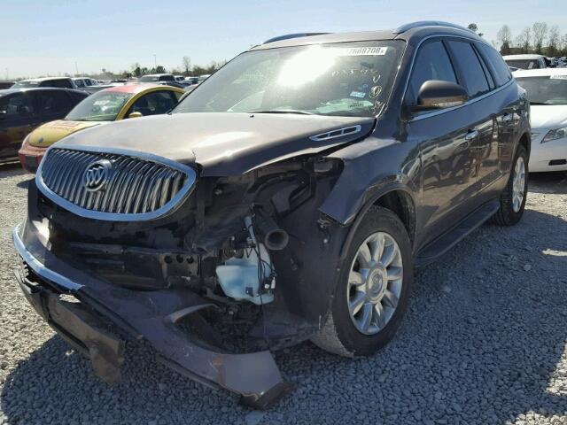 5GAKRDED6CJ296739 - 2012 BUICK ENCLAVE BROWN photo 2