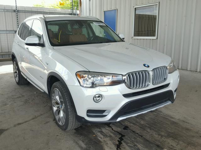 5UXWX9C53G0D94610 - 2016 BMW X3 XDRIVE2 Белый фото 1