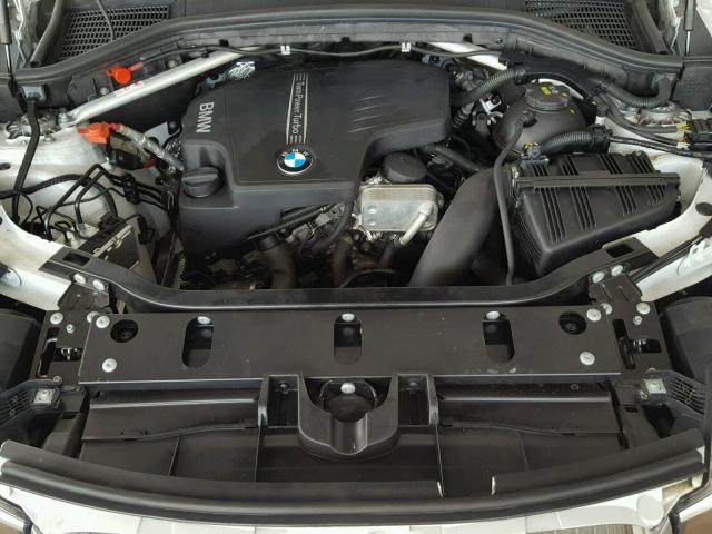 5UXWX9C53G0D94610 - 2016 BMW X3 XDRIVE2 Белый фото 7