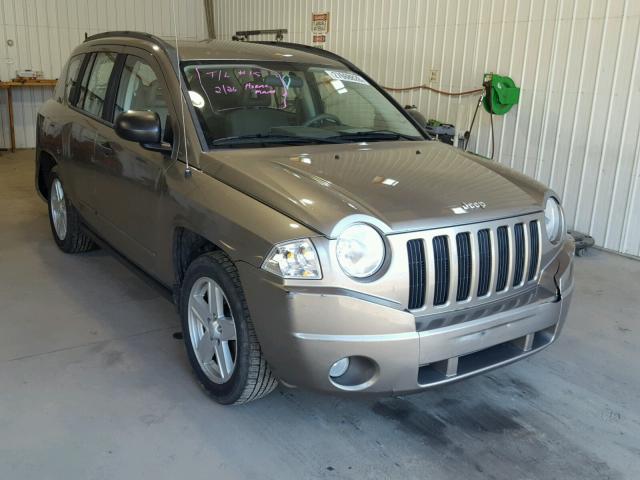 1J8FT47WX8D661177 - 2008 JEEP COMPASS SP TAN photo 1