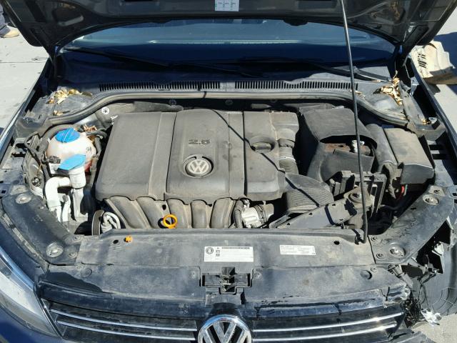 3VWDX7AJ1DM352260 - 2013 VOLKSWAGEN JETTA SE GRAY photo 7