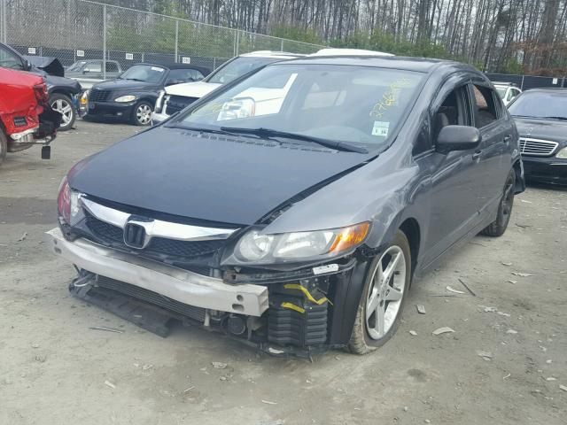 2HGFA1F37BH508450 - 2011 HONDA CIVIC VP GRAY photo 2