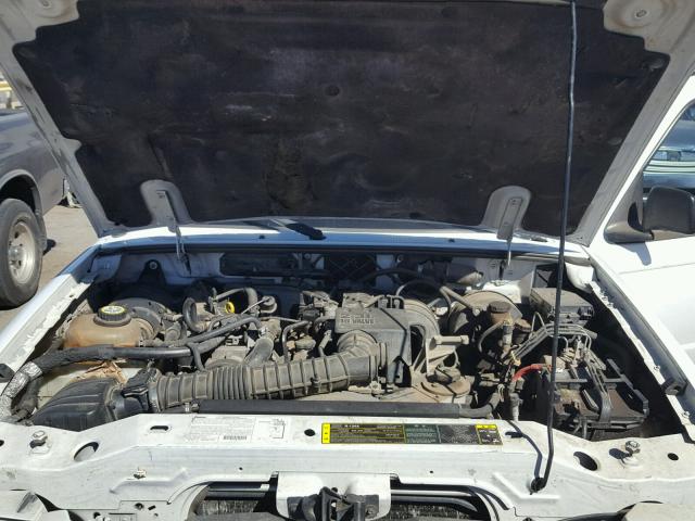 4F4YR12D23TM20514 - 2003 MAZDA B2300 WHITE photo 7