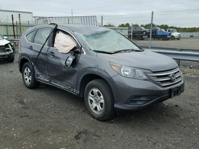 2HKRM4H3XDH641960 - 2013 HONDA CR-V LX GRAY photo 1