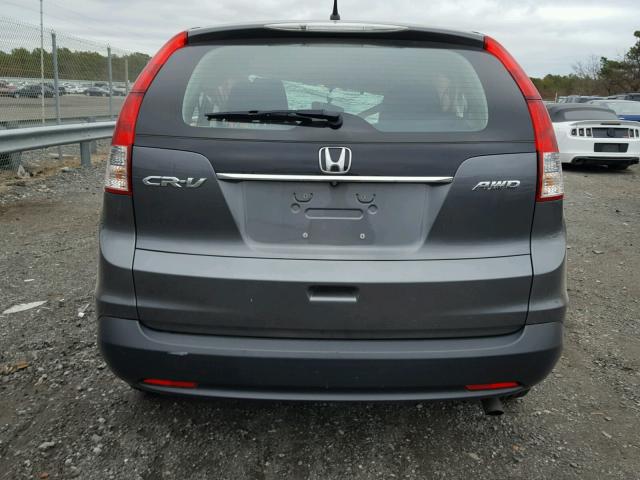 2HKRM4H3XDH641960 - 2013 HONDA CR-V LX GRAY photo 9