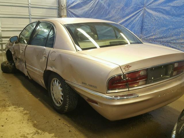 1G4CW52K2W4660528 - 1998 BUICK PARK AVENU BEIGE photo 3