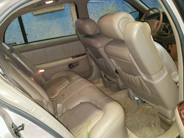 1G4CW52K2W4660528 - 1998 BUICK PARK AVENU BEIGE photo 6