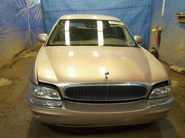 1G4CW52K2W4660528 - 1998 BUICK PARK AVENU BEIGE photo 9