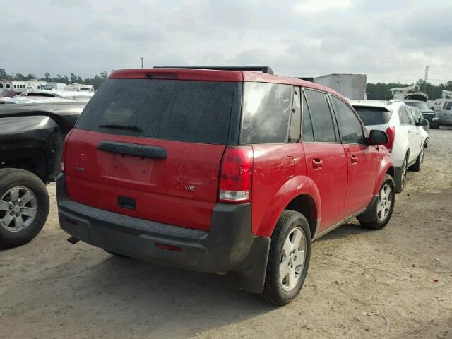 5GZCZ53475S810525 - 2005 SATURN VUE RED photo 4