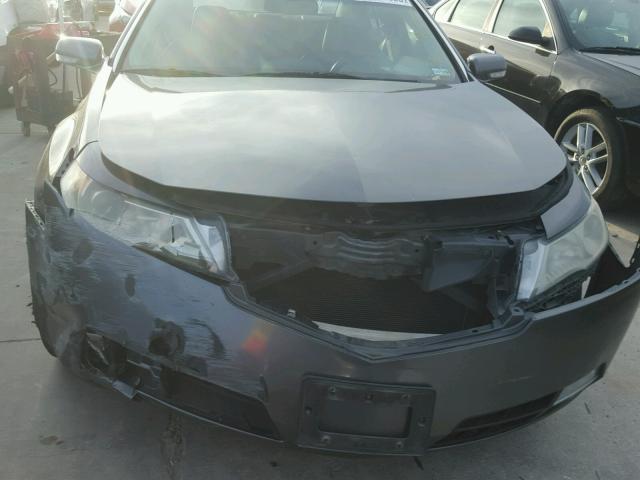 19UUA96519A001706 - 2009 ACURA TL GRAY photo 9