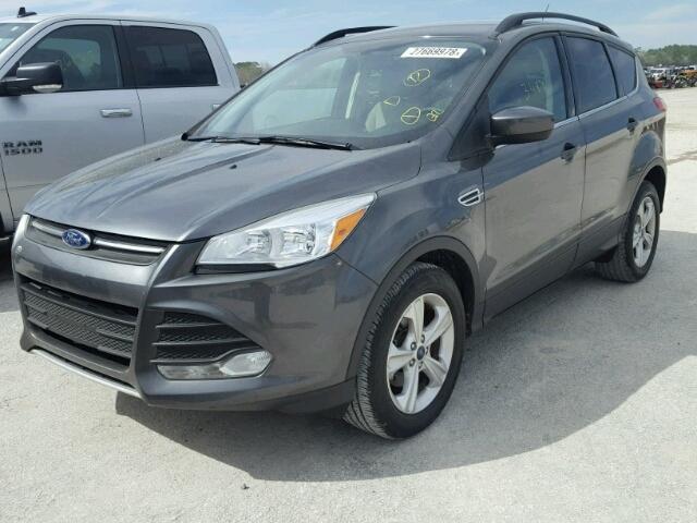 1FMCU0GX0FUB61496 - 2015 FORD ESCAPE SE GRAY photo 2