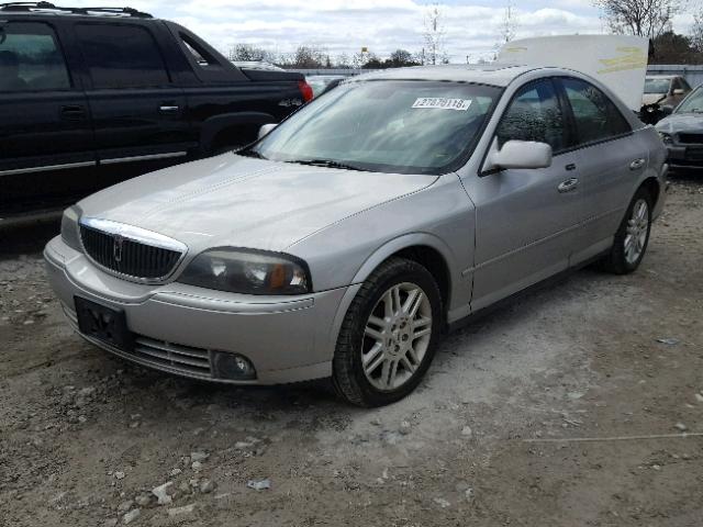 1LNHM86S14Y622754 - 2004 LINCOLN LS GRAY photo 2