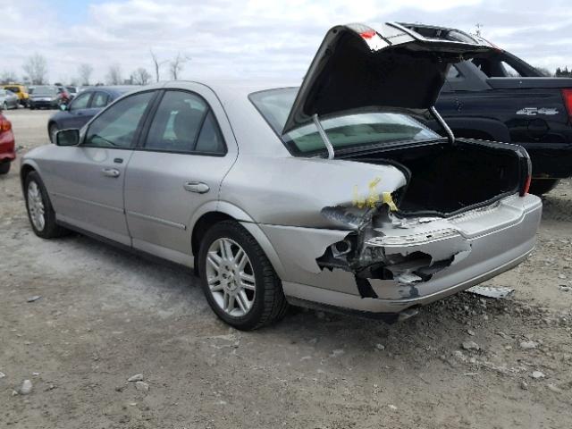 1LNHM86S14Y622754 - 2004 LINCOLN LS GRAY photo 3