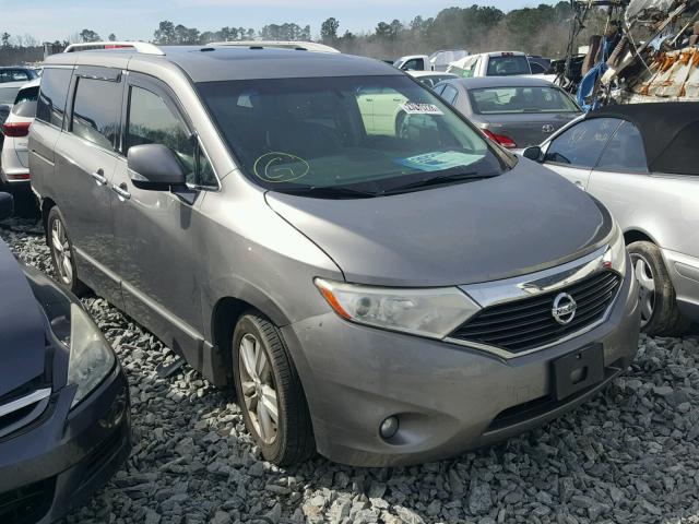 JN8AE2KPXC9039663 - 2012 NISSAN QUEST S SILVER photo 1