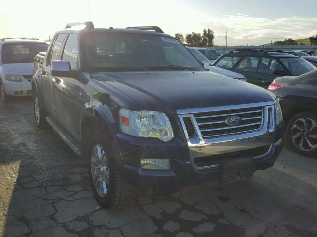 1FMEU53847UB20021 - 2007 FORD EXPLORER S BLUE photo 1