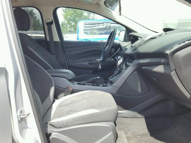 1FMCU0F77EUC00598 - 2014 FORD ESCAPE S SILVER photo 5