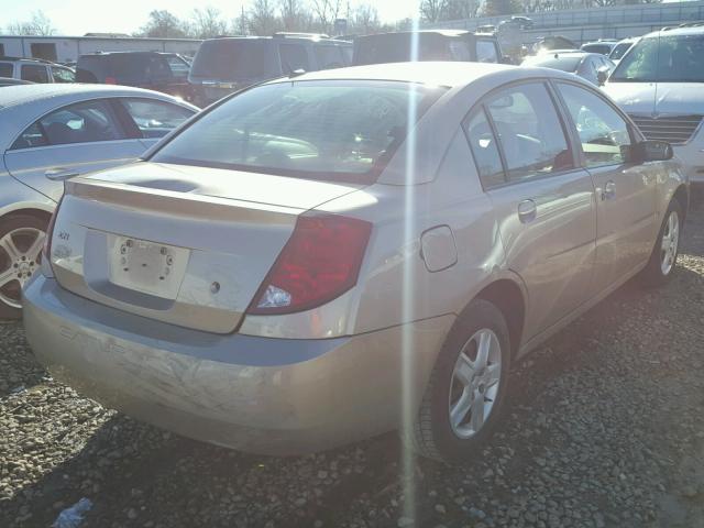 1G8AJ58F26Z157891 - 2006 SATURN ION LEVEL GOLD photo 4