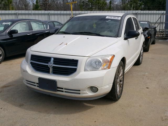 1B3HB48B27D104360 - 2007 DODGE CALIBER SX WHITE photo 2