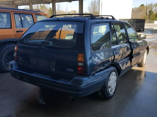 1FASP15J9SW371689 - 1995 FORD ESCORT LX BLUE photo 4