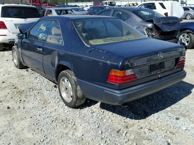 WDBEA50D8KA941873 - 1989 MERCEDES-BENZ 300 CE BLUE photo 3