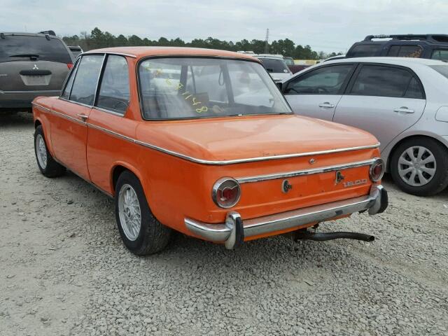 1566707 - 1969 BMW 1600 ORANGE photo 3