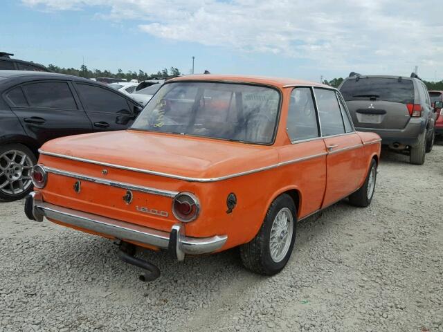 1566707 - 1969 BMW 1600 ORANGE photo 4