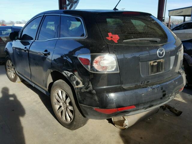 JM3ER2A59B0389698 - 2011 MAZDA CX-7 BLACK photo 3