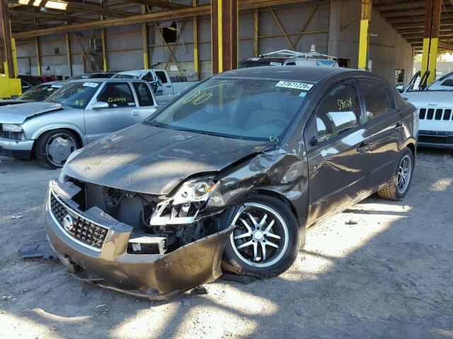 3N1AB61E09L612309 - 2009 NISSAN SENTRA 2.0 BROWN photo 2