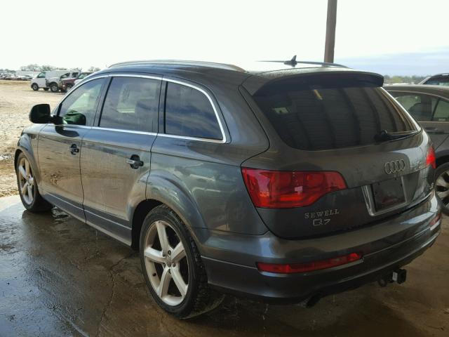 WA1CV94L47D048606 - 2007 AUDI Q7 4.2 QUA GRAY photo 3