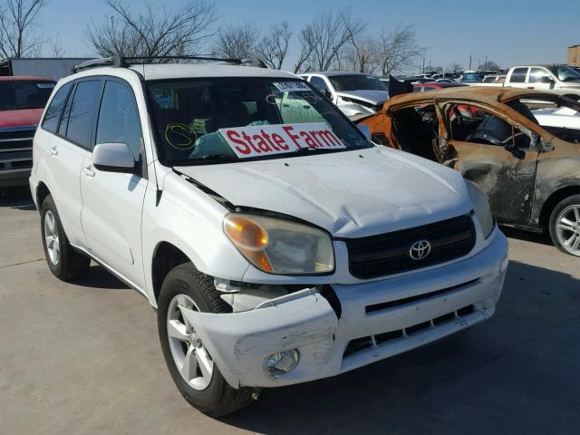 JTEGD20V440002927 - 2004 TOYOTA RAV4 WHITE photo 1