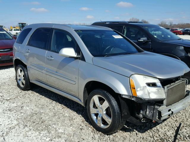 2CNDL937086069727 - 2008 CHEVROLET EQUINOX SP SILVER photo 1