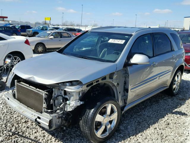 2CNDL937086069727 - 2008 CHEVROLET EQUINOX SP SILVER photo 2