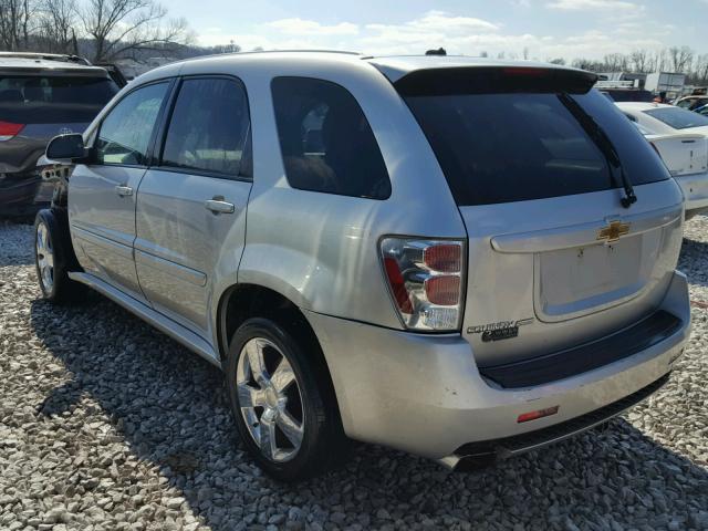 2CNDL937086069727 - 2008 CHEVROLET EQUINOX SP SILVER photo 3