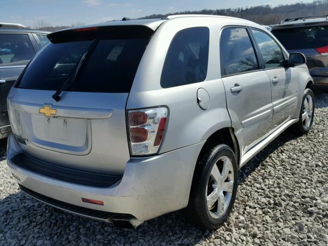 2CNDL937086069727 - 2008 CHEVROLET EQUINOX SP SILVER photo 4