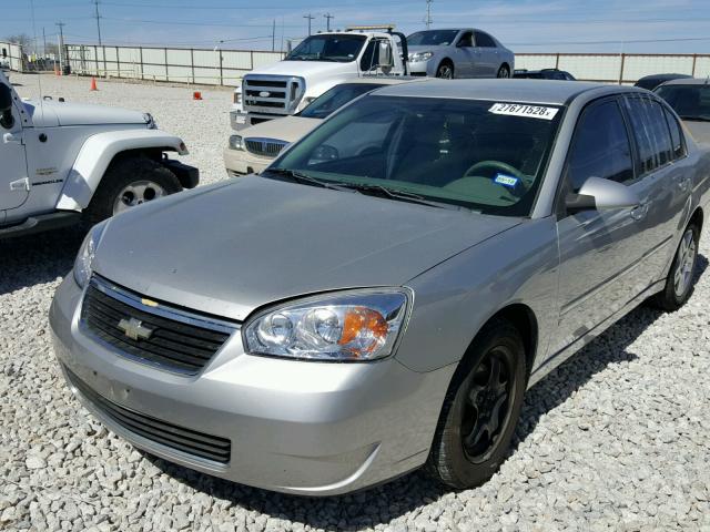 1G1ZT51FX6F272990 - 2006 CHEVROLET MALIBU LT SILVER photo 2