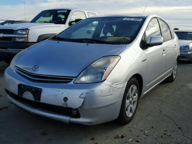 JTDKB20U077655701 - 2007 TOYOTA PRIUS SILVER photo 2