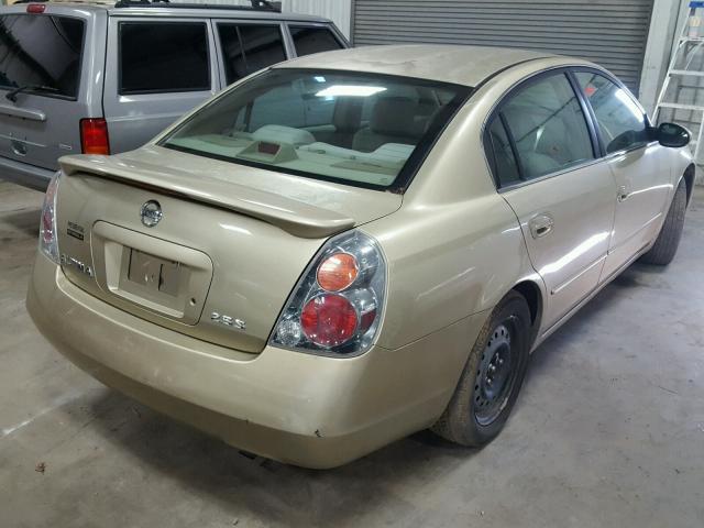 1N4AL11D02C197245 - 2002 NISSAN ALTIMA BAS GOLD photo 4