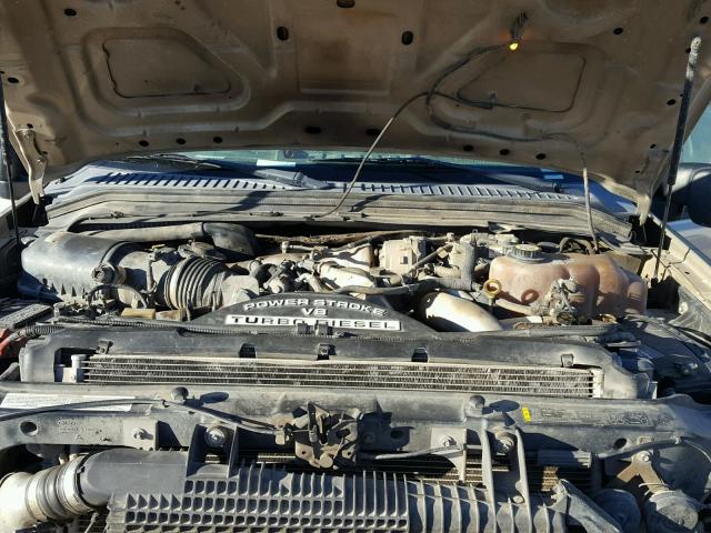 1FTSW21R78EA60467 - 2008 FORD F250 SUPER GOLD photo 7