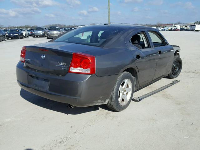 2B3CA3CV3AH231220 - 2010 DODGE CHARGER SX GRAY photo 4