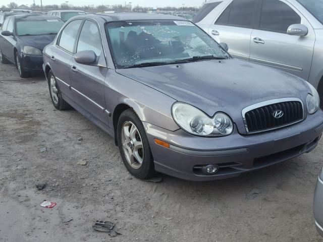 KMHWF35H85A150881 - 2005 HYUNDAI SONATA GLS GRAY photo 1