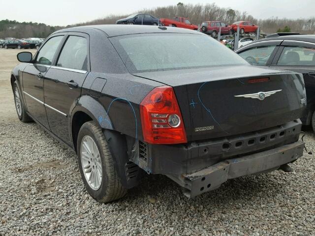 2C3KA53V99H634320 - 2009 CHRYSLER 300 TOURIN BLACK photo 3