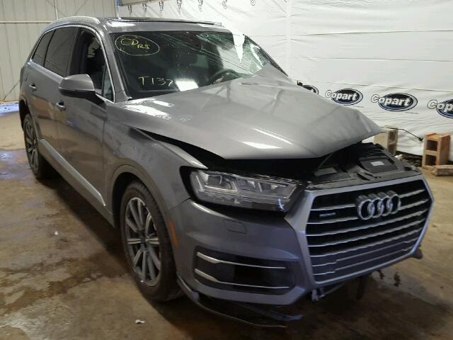 WA1VAAF74JD018616 - 2018 AUDI Q7 PRESTIG GRAY photo 1