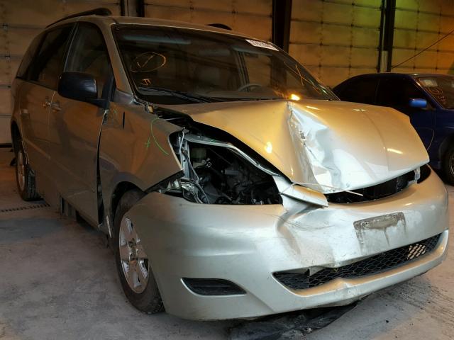 5TDZK23C08S099706 - 2008 TOYOTA SIENNA CE GOLD photo 1