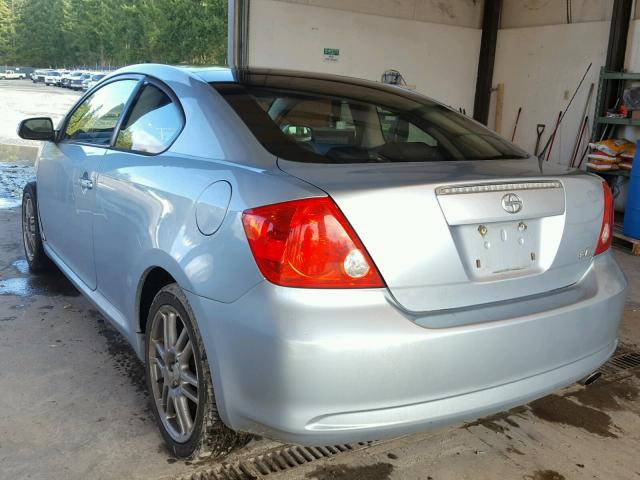 JTKDE177360080164 - 2006 TOYOTA SCION TC 蓝色 照片 3