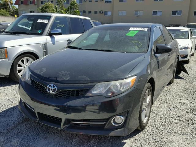 4T1BF1FK7DU250058 - 2013 TOYOTA CAMRY L BLUE photo 2