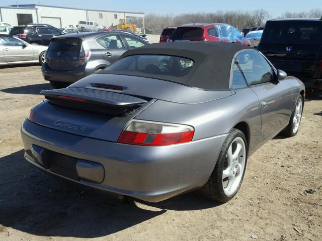 WP0CA29943S653804 - 2003 PORSCHE 911 CARRER GRAY photo 4